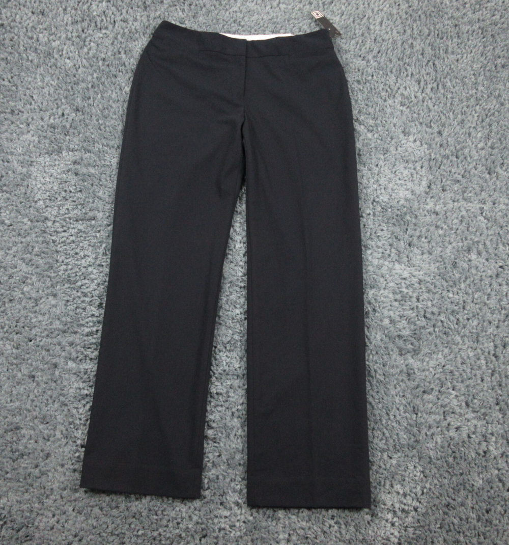 Liz Claiborne Pants Womens 12 Blue Basic Audra Straight 32x30.5* NWT